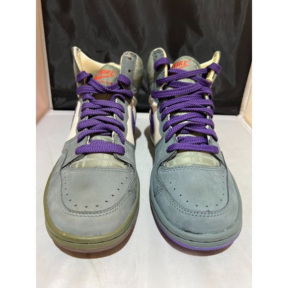 Court Force High Premium Purple Grey - 314429 151 Men's size 7 **LIKE NEW** - Picture 3 of 9